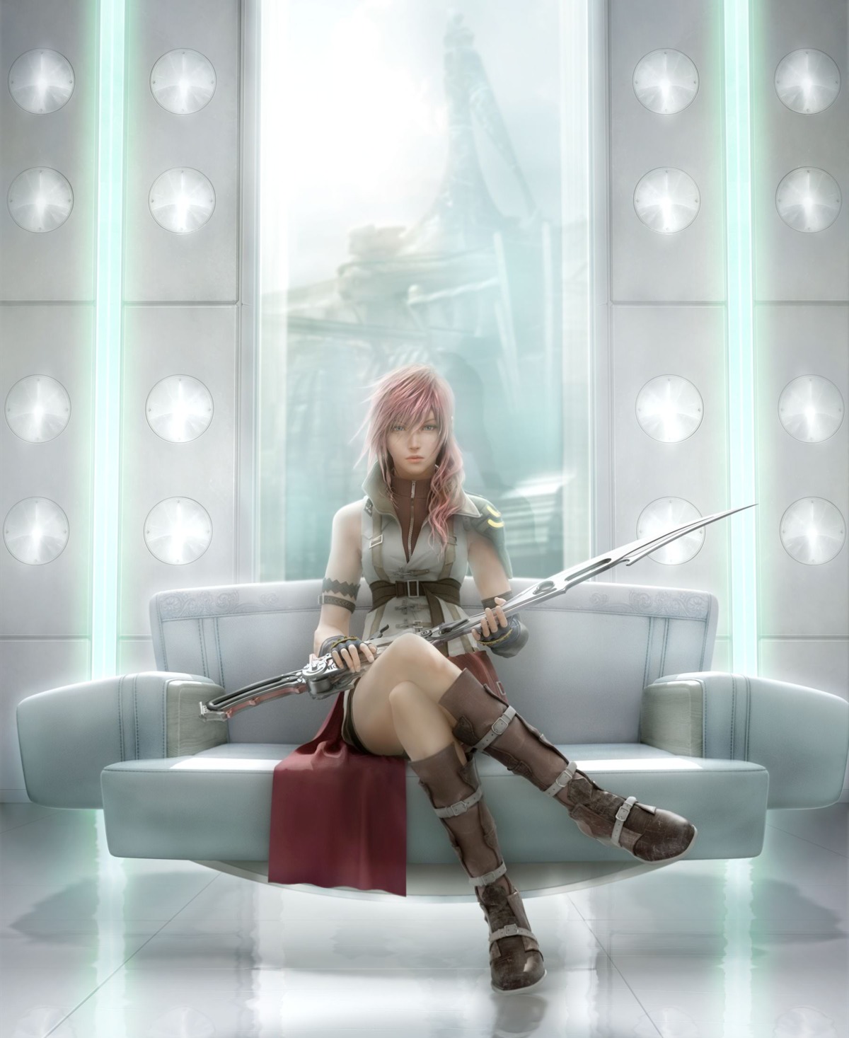 Square Enix Final Fantasy Final Fantasy Xiii Lightning Cg 107860